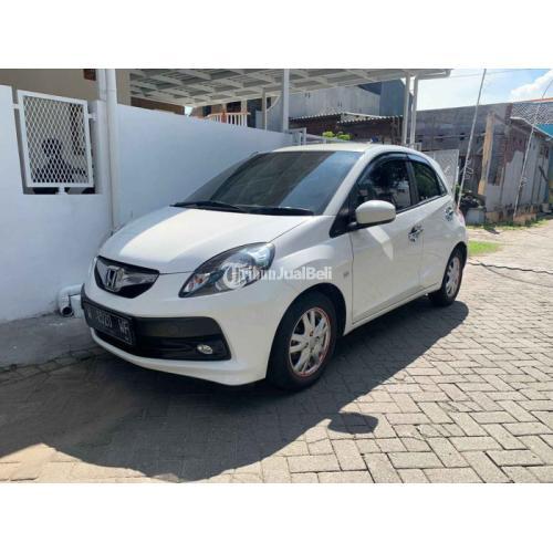 Mobil Honda Brio E Manual Tahun 2015 Bekas Siap Pakai Warna Putih Surat