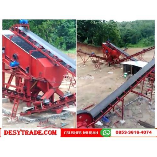 Mesin Stone Crusher Pemecah Batu Bara Fabrikasi Plant Bucket Di Sorong