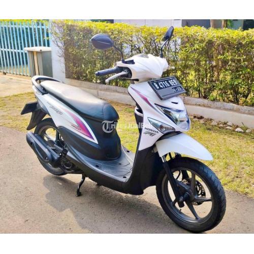 Motor Bekas Honda Beat Pop 2015 FI Injeksi ESP Warna Putih Terawat