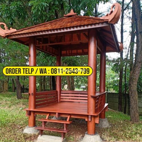 Gazebo Kayu Glugu X Meter Di Jepara Tribun Jualbeli