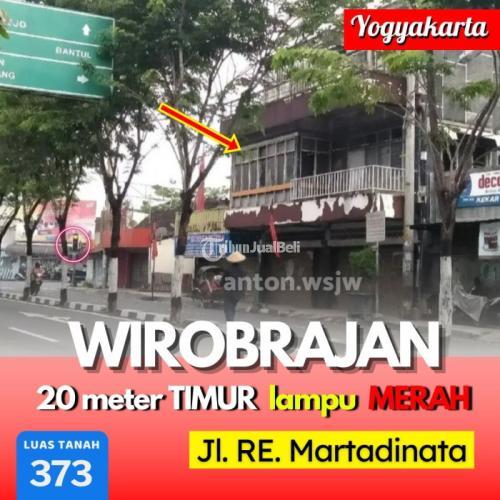 Jual Tanah Luas M Wirobrajan Tepi Jalan Utama Jl Remartadinata