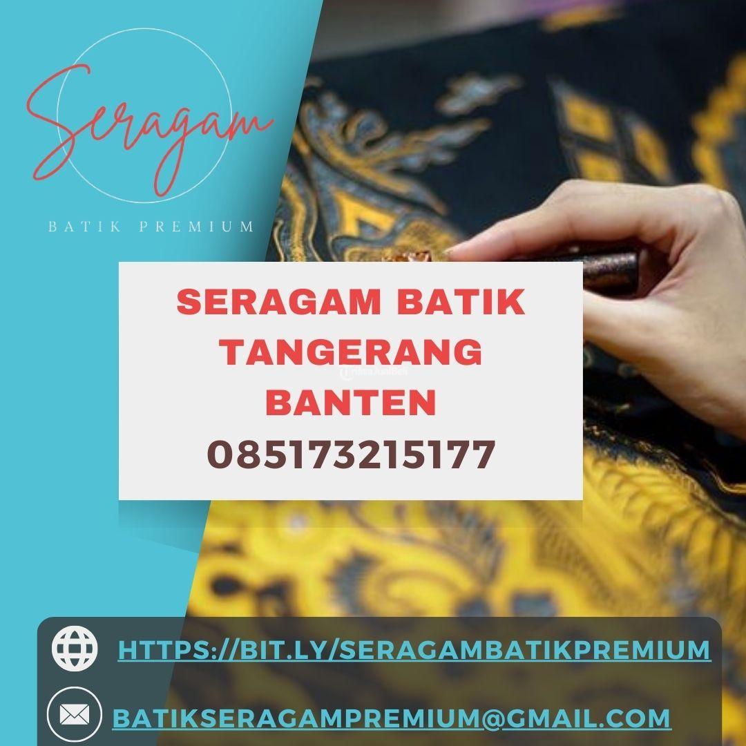 Seragam Batik Tangerang Motif Wayang Serang Tribun Jualbeli