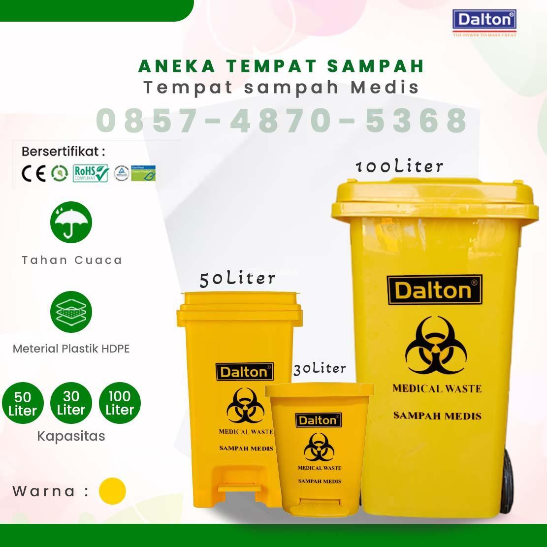 Tempat Sampah Medis 30 Liter 50 Liter 100 Liter 120 Liter 660 Liter Di