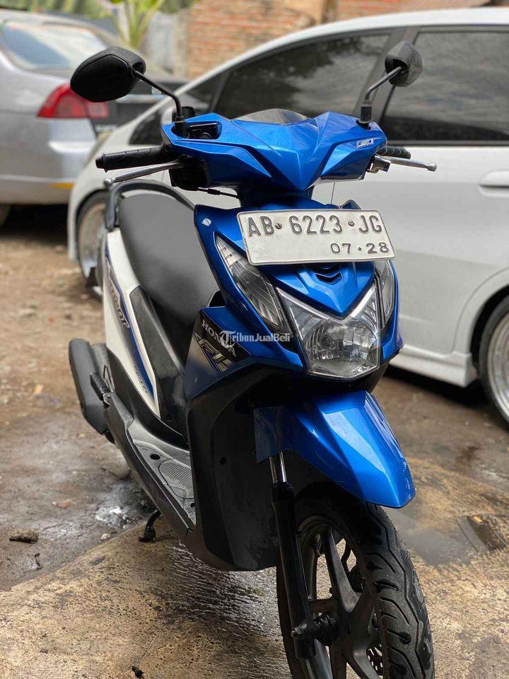 Motor Honda Beat Bekas Tahun 2013 Siap Pakai Pajak Hidup Warna Biru