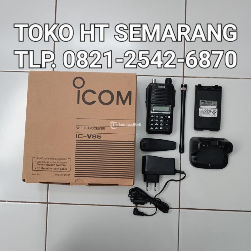 Sedia HT ICOM ICdiV86 Frekuensi VHF 136di174 MHz Di Semarang Jawa