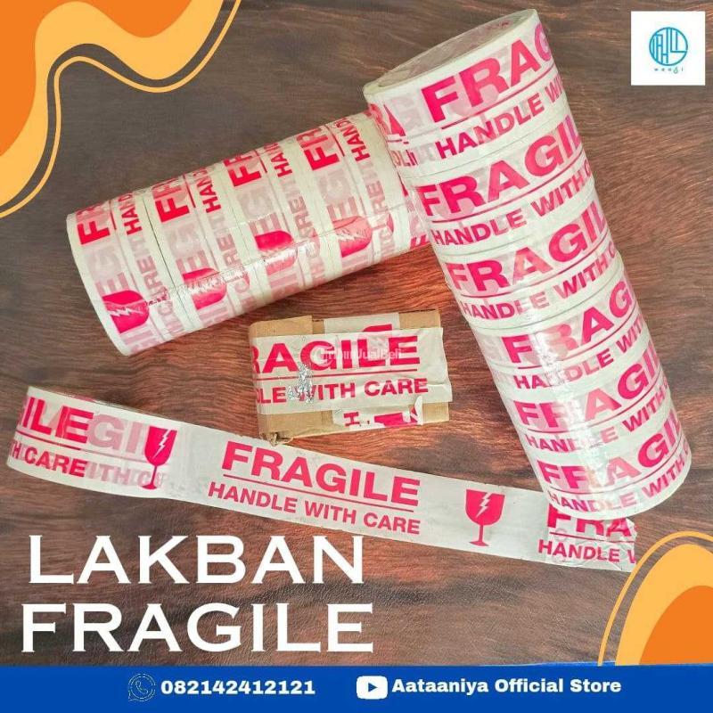 Lakban Fragile Putih Ukuran X Merk Daimaru Tape Di Blitar Jawa