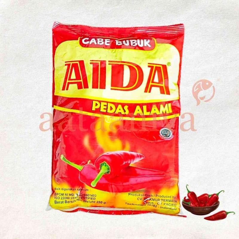 Cabe Bubuk AIDA 250 Gram Original Tanpa Campuran Rasa Di Blitar Jawa