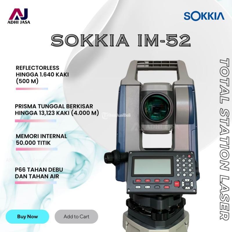 Total Station Laser Sokkia IM52 Baru Bergaransi Resmi TS Laser IM52 Di