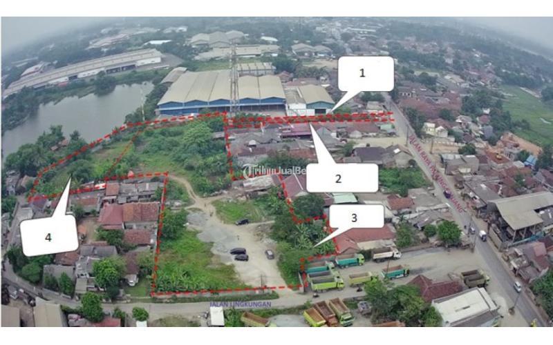 Dijual Tanah Komersil Murah Luas 10795m2 SHM Di Jl Raya Parung Panjang