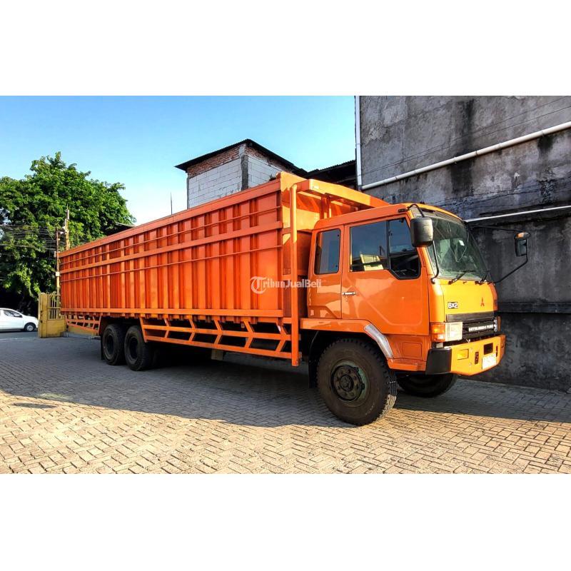 Dijual Truk Mitsubishi Fuso Tronton 6x2 FN 517 ML2 Bak Besi Sentral