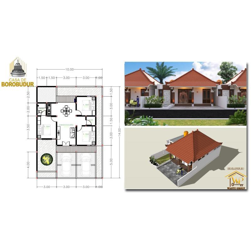 Dijual Rumah Cantik Tipe 65 140 3KT 2KM Murah Di Borobudur Di Magelang