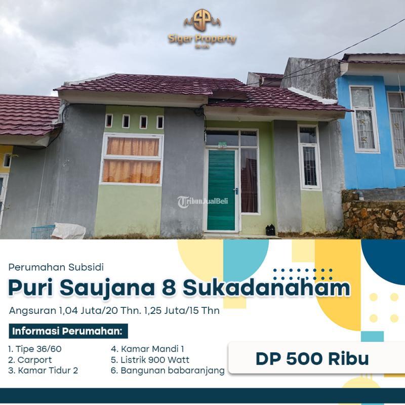 Dijual Rumah Tipe 36 60 2KT 1KM Perumahan Subsidi 2024 Di Bandar