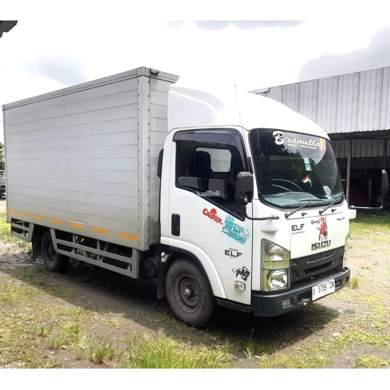 Isuzu Elf Engkel Long Nlr Long Box Alumunium Bekas Ban Baru Di