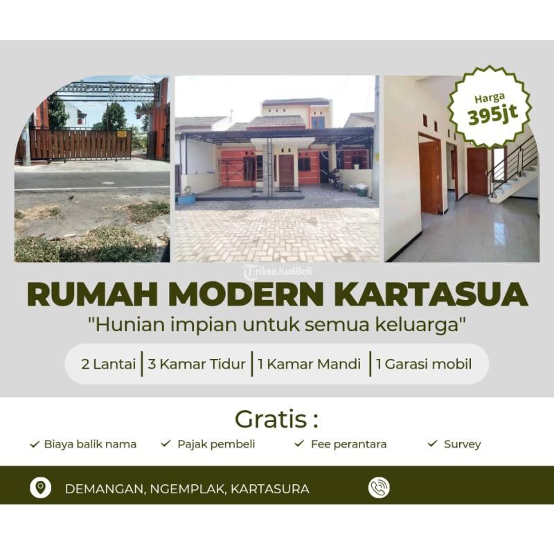 Dijual Rumah 78 Cluster Ngemplak Kartasura 100 Meter Jalan Raya 2