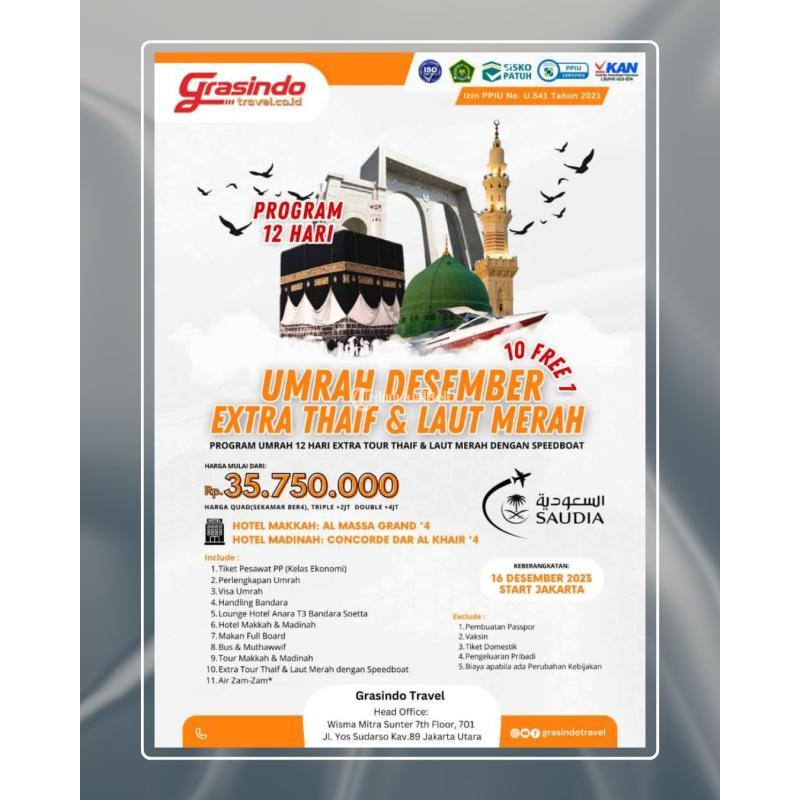 Umroh Plus Turkey Tulip Dan Thaif 16 Hari Di Bekasi Kota Jawa Barat