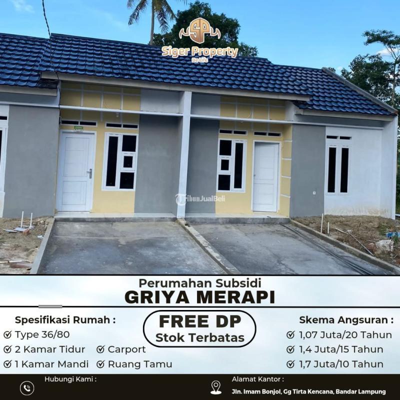 Dijual Rumah LT80 LB36 2KT 1KM Legalitas SHM Siap Huni Di Bandar