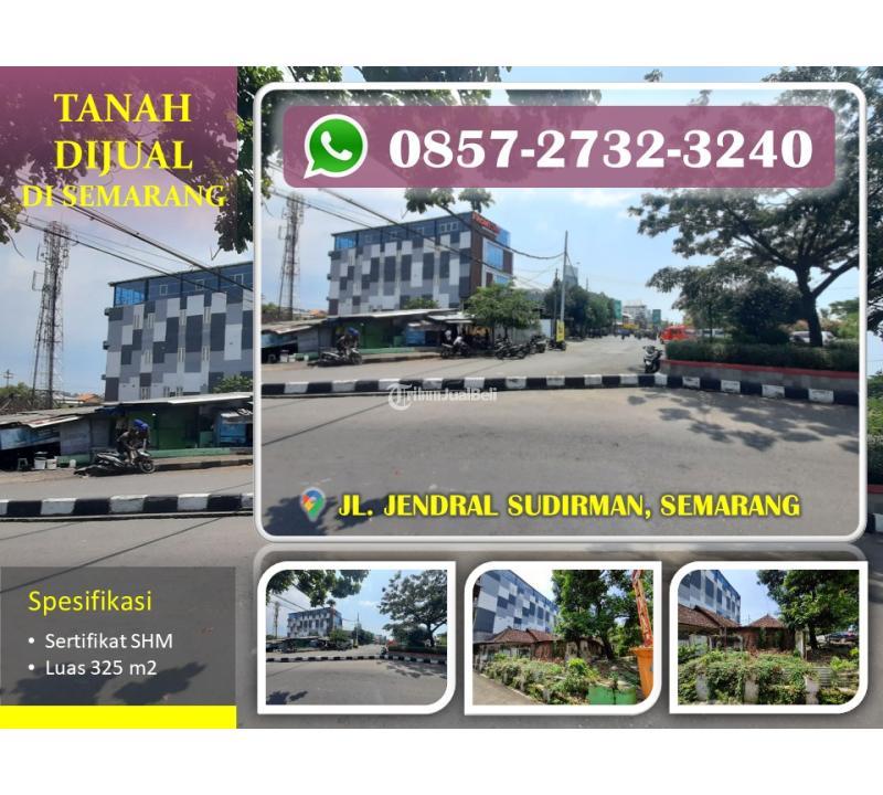 Jual Tanah Murah Luas 325m2 SHM Di Depan Taman Madukoro Jln Sudirman Di