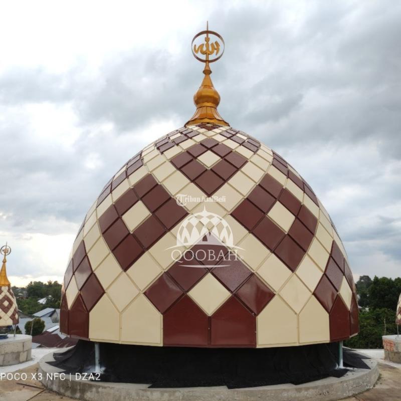 Kubah Dan Atap Gedung Masjid Bahan Enamel Galvalum Stainless GRC Di