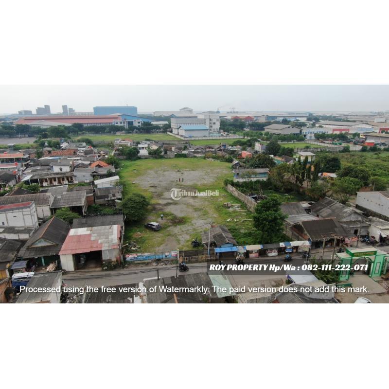 Dijual Tanah Di Marunda 7 500 M2 Murah Siap Pakai Cocok Untuk Gudang Di