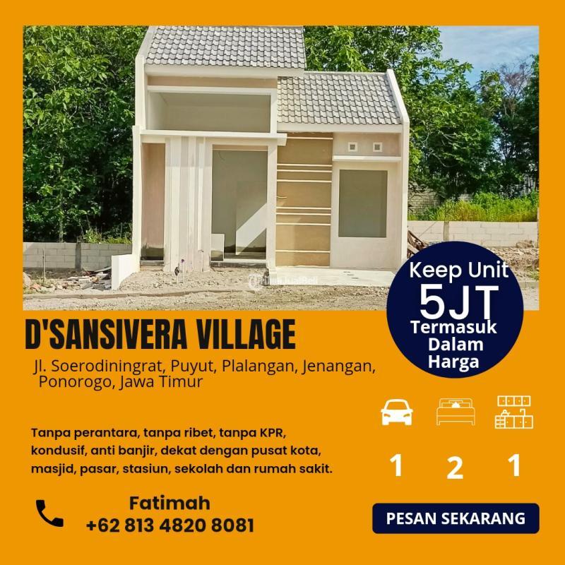 Jual Rumah Minimalis Tipe Perumahan Syariah Lantai Di Ponorogo