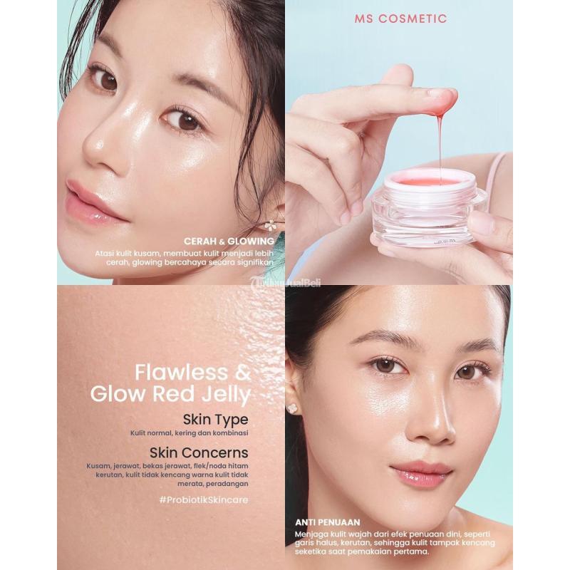 Ms Glow Flawless Glow Red Jelly Cream Di Surabaya Jawa Timur Tribun