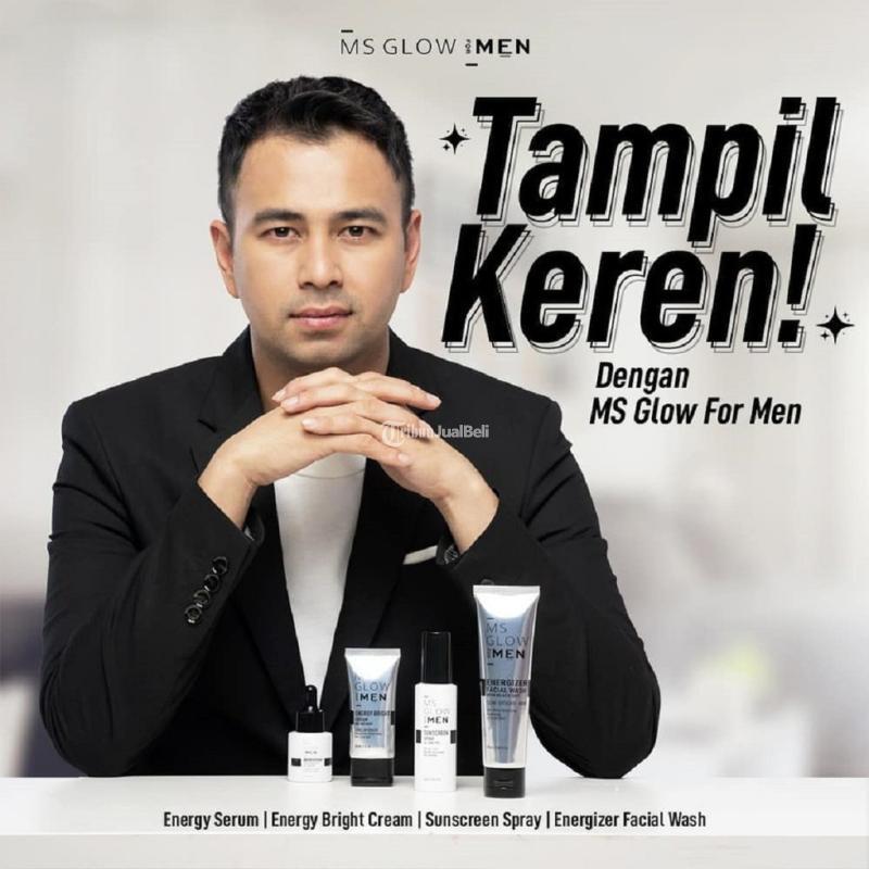 Ms Glow For Men Original Paket Perawatan Wajah Pria Complete Di