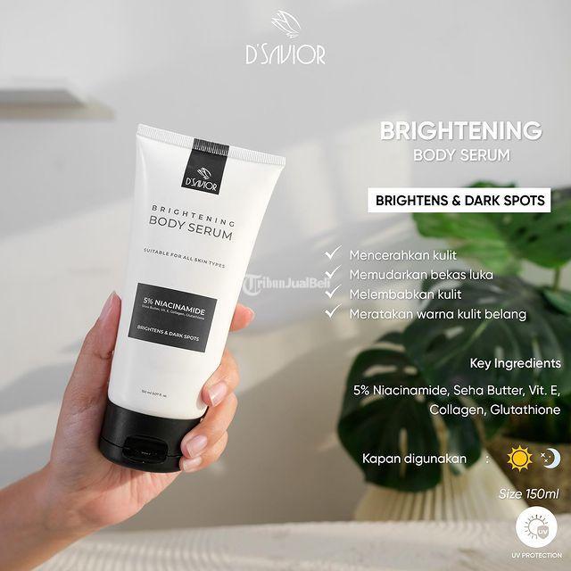 Dsavior Brightening Body Serum Pemutih Badan Penghilang Bekas Luka Di