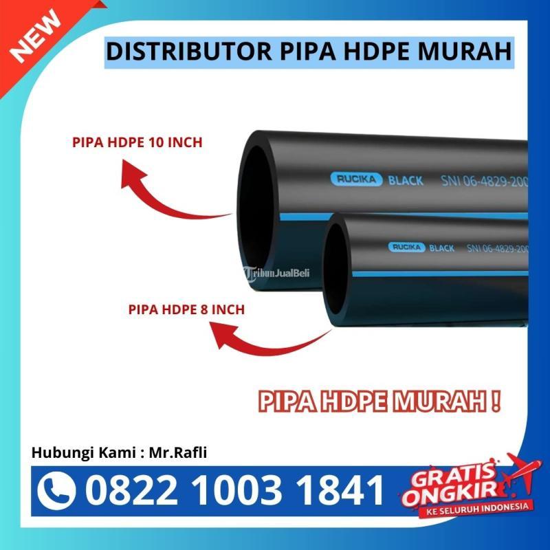 Pipa Hdpe 10 Inch Mek Rucika 200mm Batangan PN 10 Di Pipa Hdpe Termurah