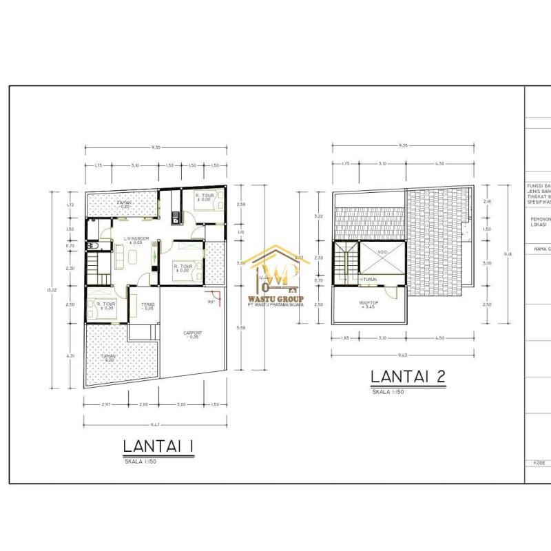 Dijual Rumah 2 Lantai Sdi Sumberarum Godean Tipe 80 3KT 2KM SHM Di