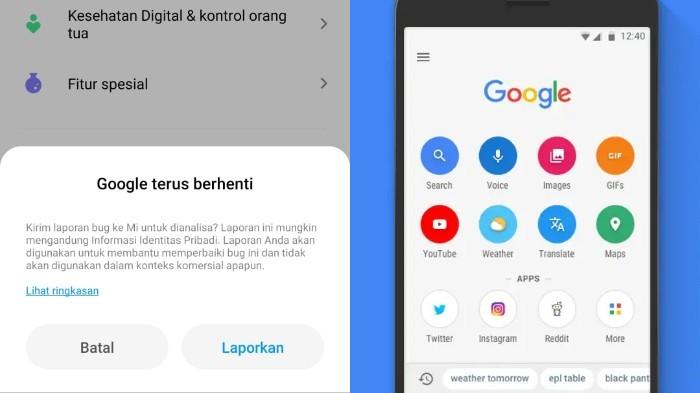 Jangan Panik Begini Cara Mudah Mengatasi Aplikasi Google Yang Terus