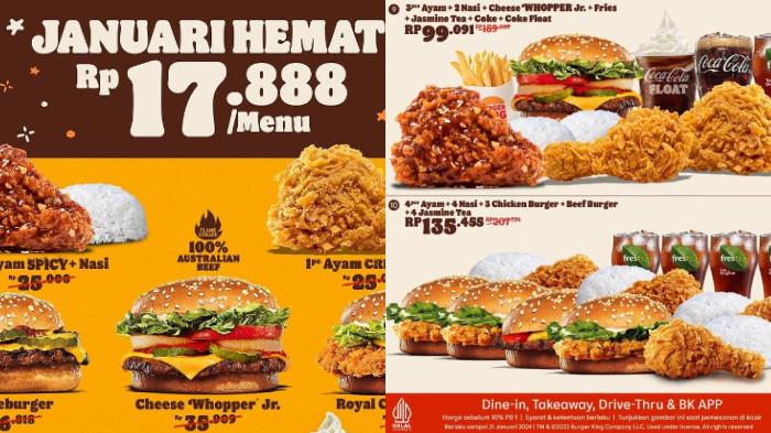 Cek Promo Burger King Mulai Harga Rp Ribu Berlaku Sampai Januari