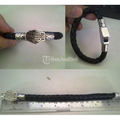 Jual Bracelet Leather & Stainless Steel - Bogor