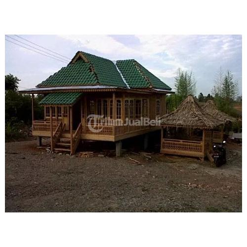 Rumah kayu bongkar pasang palembang