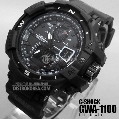 Jam Pria GdiShock GWA 1100 Full Black