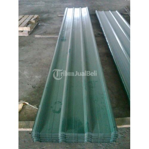 Atap Zincalume Warna Hijau tebal 0,30 READY STOK
