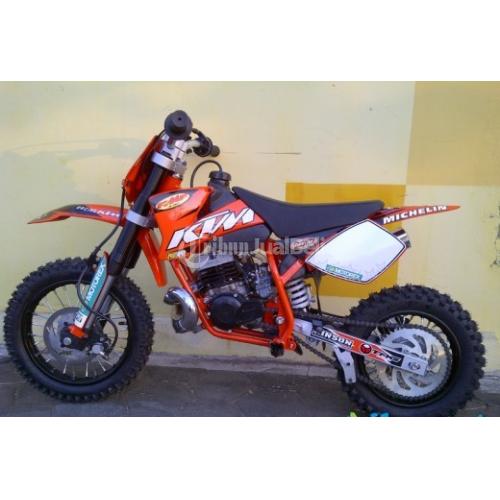 Dijual Motor Trail Ktm 110cc Orange Sporty