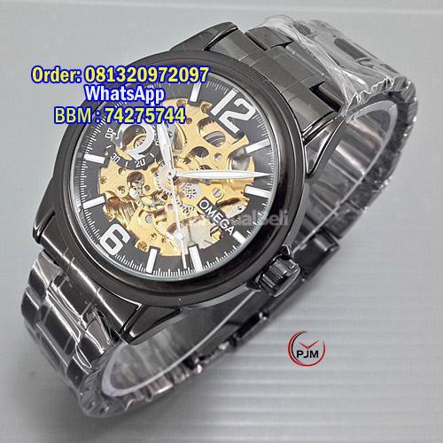 Omega Skeleton Rantai Full black