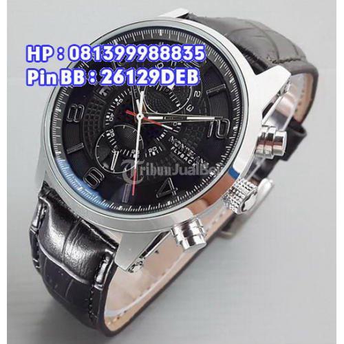 JAM TANGAN MONTBLANC FLYBACK Leather (BLS)
