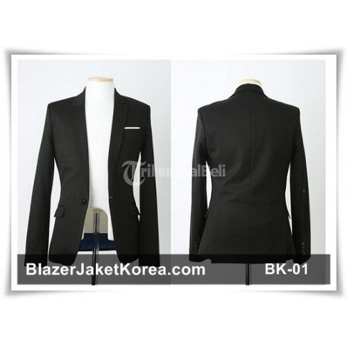 Jual Jaket Pria | BBM 2667C838 | Blazer Single Button BK-01