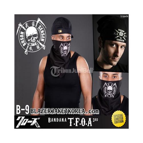 Jual Jaket Pria | BBM 2667C838 | Slayer Keren warna Hitam T.F.O.A 3rd Generation