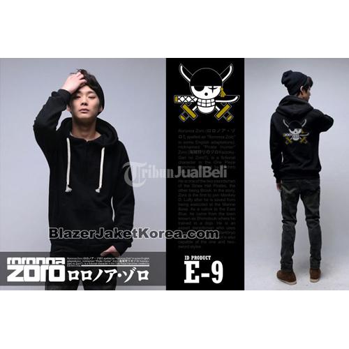 Jual Jaket Pria | BBM 2667C838 | Jaket Anime One Piece – Roronoa Zoro