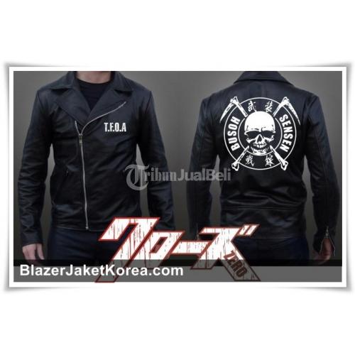 Jaket Pria Murah | BBM 2667C838 | Jaket Kulit Hideto Bando A-3