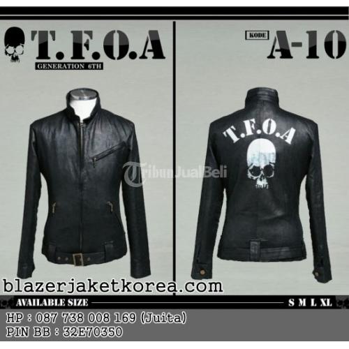 Jaket Pria Murah | BBM 2667C838 | Jaket Kulit Keren Crows Zero TFOA Generation 6