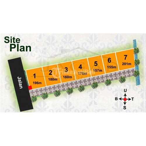 Jual 7 Kavling Rumah 2 lantai di Jogja Utara