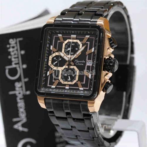 Ac 6377 Rosegold Black Dial