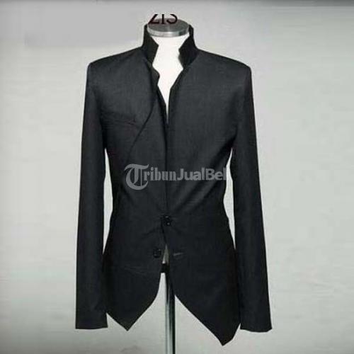 Jas Pria 29EE0054 - Black Blazer Jacket Korean Style SK-11