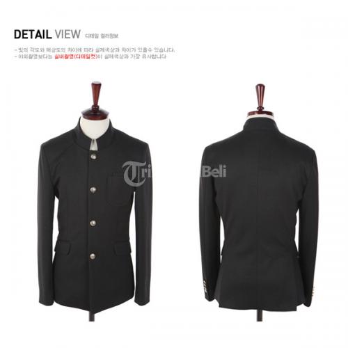Jas Pria 29EE0054 - Black Korean Blazer Style SK-15