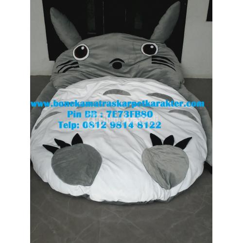 Boneka Karakter Totoro Super Jumbo, Matras Kasur Karakter Boneka Totoro