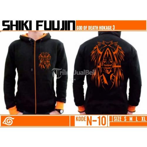 Jual Jas Pria Exclusive Jaket-Korean | JAKET NARUTO - DEWA KEMATIAN SHIKI FUUJIN