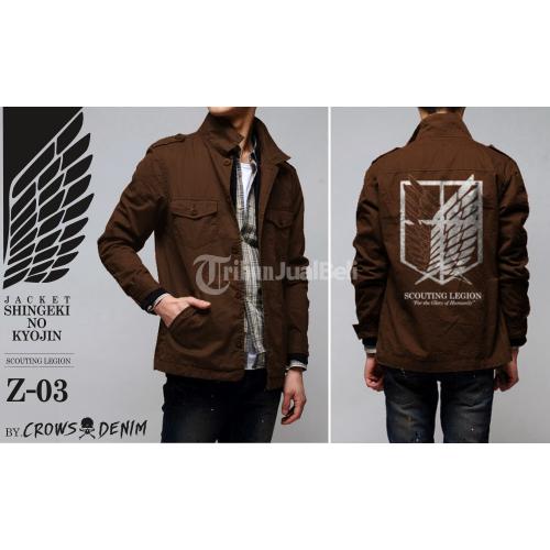 Jual Jas Pria Exclusive Jaket-Korean | JAKET ANIME SHINGEKI NO KYOJIN - SCOUTING